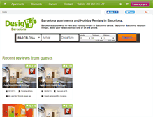 Tablet Screenshot of desigbarcelona.com
